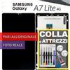 Samsung DISPLAY SAMSUNG GALAXY TAB A7 LITE 4G SM-T225 SCHERMO LCD VETRO +COLLAeKIT