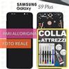 Samsung DISPLAY SAMSUNG S9 + PLUS SM-G965 SCHERMO OLED FRAME NERO LCD +COLLAeKIT