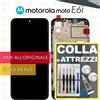 Motorola DISPLAY MOTOROLA MOTO E6i XT2053 LCD FRAME SCHERMO TOUCH SCREEN VETRO +COLLAeKIT