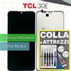 TCL DISPLAY TCL 30E 6127A 6127L SCHERMO LCD VETRO TOUCH SCREEN 30 E +COLLAeKIT