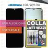 DOOGEE DISPLAY DOOGEE X98 / PRO SCHERMO LCD VETRO TOUCH SCREEN RICAMBIO +COLLAeKIT
