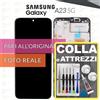 Samsung DISPLAY SAMSUNG GALAXY A23 5G SM-A236 SCHERMO + FRAME LCD VETRO +COLLAeKIT