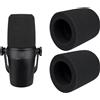 MICROFONO FILTRO POP 2 PEZZI PER SHURE MV7 MV7X PROTEZIONE SCHIUMA MIC