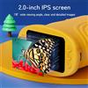 Microscopio Portatile Bambini 1000x LED Ricaricabile Mini