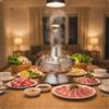 Hot Pot a Carbone Lucidato Pentola Hot Pot con Condotto Uniforme per Ristorante