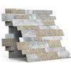 Piastrelle 3D Adesive Mosaico Marmo Paraschizzi Cucina Bagno Mofit 5 Fogli 31x27