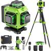Livella Laser Autolivellante 16 Linee con Treppiede 4 X 360 °Livello Laser