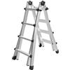 Marchetti BLACK 66 scala telescopica in alluminio allungabile fino a 6,3 mt