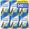 ricariche sticky mega value extra 540 fogli per rimozione peli di animali