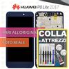 Huawei DISPLAY HUAWEI P8 LITE 2017 PRA-LX1 LX3 LA1 SCHERMO FRAME BLU LCD +COLLAeKIT