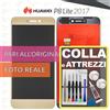 Huawei DISPLAY HUAWEI P8 LITE 2017 PRA-LX1 LX3 LA1 SCHERMO ORO GOLD LCD +COLLAeKIT