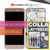 Huawei DISPLAY HUAWEI P8 LITE 2017 PRA-LX1 LX3 LA1 SCHERMO FRAME ORO GOLD +COLLAeKIT
