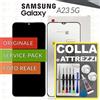 Samsung DISPLAY ORIGINALE SAMSUNG GALAXY A23 5G SM-A236 SCHERMO LCD VETRO +COLLAeKIT
