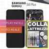 Samsung DISPLAY SAMSUNG GALAXY S8 PLUS SM-G955 SCHERMO FRAME NERO LCD INCELL +COLLAeKIT