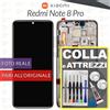 Xiaomi DISPLAY XIAOMI REDMI NOTE 8 PRO M1906G7G FRAME SILVER BIANCO +COLLAeKIT