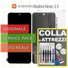 Xiaomi DISPLAY ORIGINALE XIAOMI REDMI NOTE 11 2201117TG 2201117TY OLED +COLLAeKIT