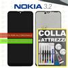Nokia DISPLAY NOKIA 3.2 TA-1154 1156 1159 1161 1164 VETRO LCD SCHERMO +COLLAeKIT