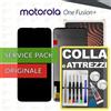Motorola DISPLAY ORIGINALE MOTOROLA MOTO ONE FUSION PLUS XT2067 SCHERMO LCD +COLLAeKIT