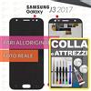 Samsung DISPLAY SAMSUNG GALAXY J3 2017 SM-J330 SCHERMO OLED VETRO NERO +COLLAeKIT