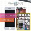Apple DISPLAY TIANMA APPLE IPHONE 5S SE 2016 BIANCO SCHERMO VETRO LCD +COLLAeKIT
