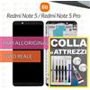 Xiaomi DISPLAY XIAOMI REDMI NOTE 5 NOTE 5 PRO NERO SCHERMO LCD VETRO FRAME +COLLAeKIT