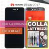 Huawei DISPLAY HUAWEI P8 LITE 2017 PRA-LX1 LX3 LA1 SCHERMO NERO VETRO LCD +COLLAeKIT