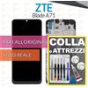 ZTE DISPLAY ZTE BLADE A71 A7030 SCHERMO LCD VETRO COMPLETO FRAME +COLLAeKIT