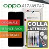 OPPO DISPLAY ORIGINALE OPPO A17 CPH2477 A57 4G CPH2387 SCHERMO LCD VETRO +COLLAeKIT