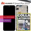 Huawei DISPLAY LCD FRAME HUAWEI P SMART PLUS 2019 POT-LX1T SCHERMO VETRO +COLLAeKIT