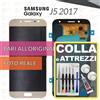 Samsung DISPLAY SAMSUNG GALAXY J5 2017 SM-J530 SCHERMO OLED VETRO ORO GOLD +COLLAeKIT