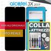 Alcatel DISPLAY ALCATEL 3X 2019 OT-5048 OT5048 5048 VETRO LCD SCHERMO +COLLAeKIT