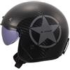 LS2, Casco Moto Jet BOB II CARBON STAR Grey, L