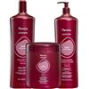 FANOLA Kit Wonder Curl Shampoo 1000ml + Mask 1000ml + Conditioner 1000ml