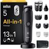 Rifinitore All in One Serie 5 Rasoio Elettrico Accessori AIO5565 Nero