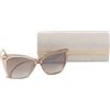 Jimmy Choo Selby / G/S Occhiali da Sole Donna OS Cateye Tinto Astuccio Box