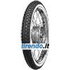 Continental KKS10 WW ( 2 1/2-19 RF TT 45J ruota posteriore, M/C, ruota anteriore WW DOT2022 )