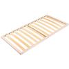 Babybay 400324 Slatted Frame Suitable for COT, Untreated, Legno, Naturale Non trattato, 70 x 140 cm