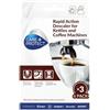 CARE + PROTECT Decalcificante Caffè e Bollitori, Universale - 3x6 bustine | Azione rapida; rimuove calcare e residui oleosi; protezione fino a 18 mesi; dosi monouso in polvere; multi-marca