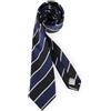 Dior Men's Striped Silk Tie (Blue/Black) 68C1047B6057 985 158860029 [U]