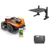 Worx Vision Cloud WR308E 2WD robot rasaerba+garage+Find-My-Landroid, 800 m²