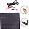 Pannello per solare 12V 55W Polisilicio Compatto con Clip per Alimentatore