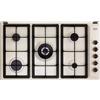 De'Longhi AVL 59 PRO piano cottura Beige Da incasso 90 cm Gas 5 Fornello(i)
