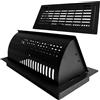 Ventilatore a Pavimento 32x17x7cm Struttura Acciaio al Carbonio Direzione R