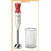 BOSCH MSM64110 FRULL.IMMERS.450W C/BICCHIERE GAMBO INOX BIA/ROSSO