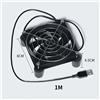 Router Cooling Fan Raffreddamento Efficiente Copertura Rete Rimovibile Silent TV Box Ventola di per