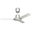 Vortice Nordik Evolution Ventilatore Da Soffitto 122 cm, Senza Luce, Argento