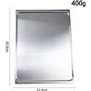 Teglia da Forno con Struttura in Alluminio 43,5x31,5cm per Biscotti Torta Pane