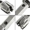 Chiave di scarico vasca portatile in lega di alluminio 15 x 5 x 5 cm per uso dom
