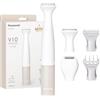 Panasonic ES-WV63-E VIO Rasoio Bikini Trimmer IPX7 Impermeabile Beige