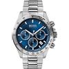 HUGO BOSS Orologio da uomo Hugo Boss Hero 1513755 argento cronografo
